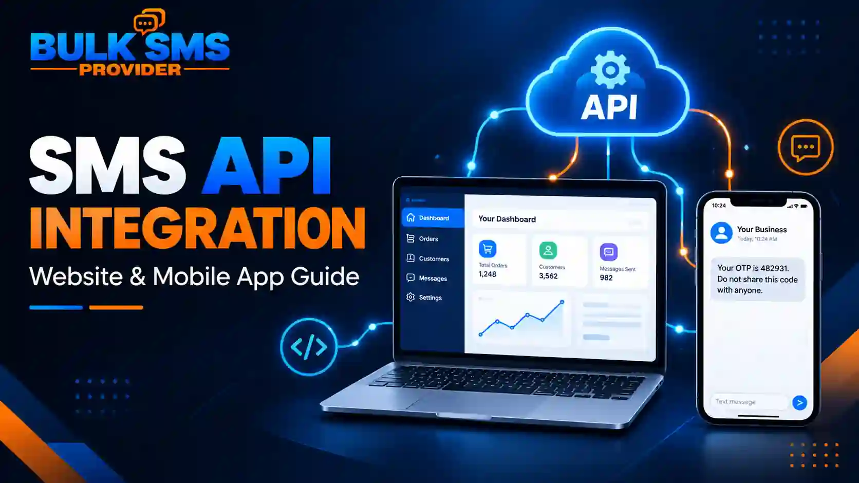 How to Integrate SMS API into a Website or App